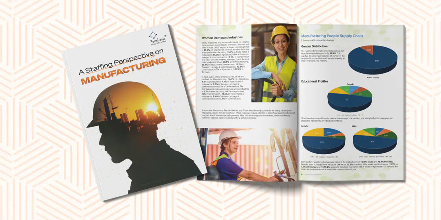 The Future of Manufacturing in India: A Staffing Perspective